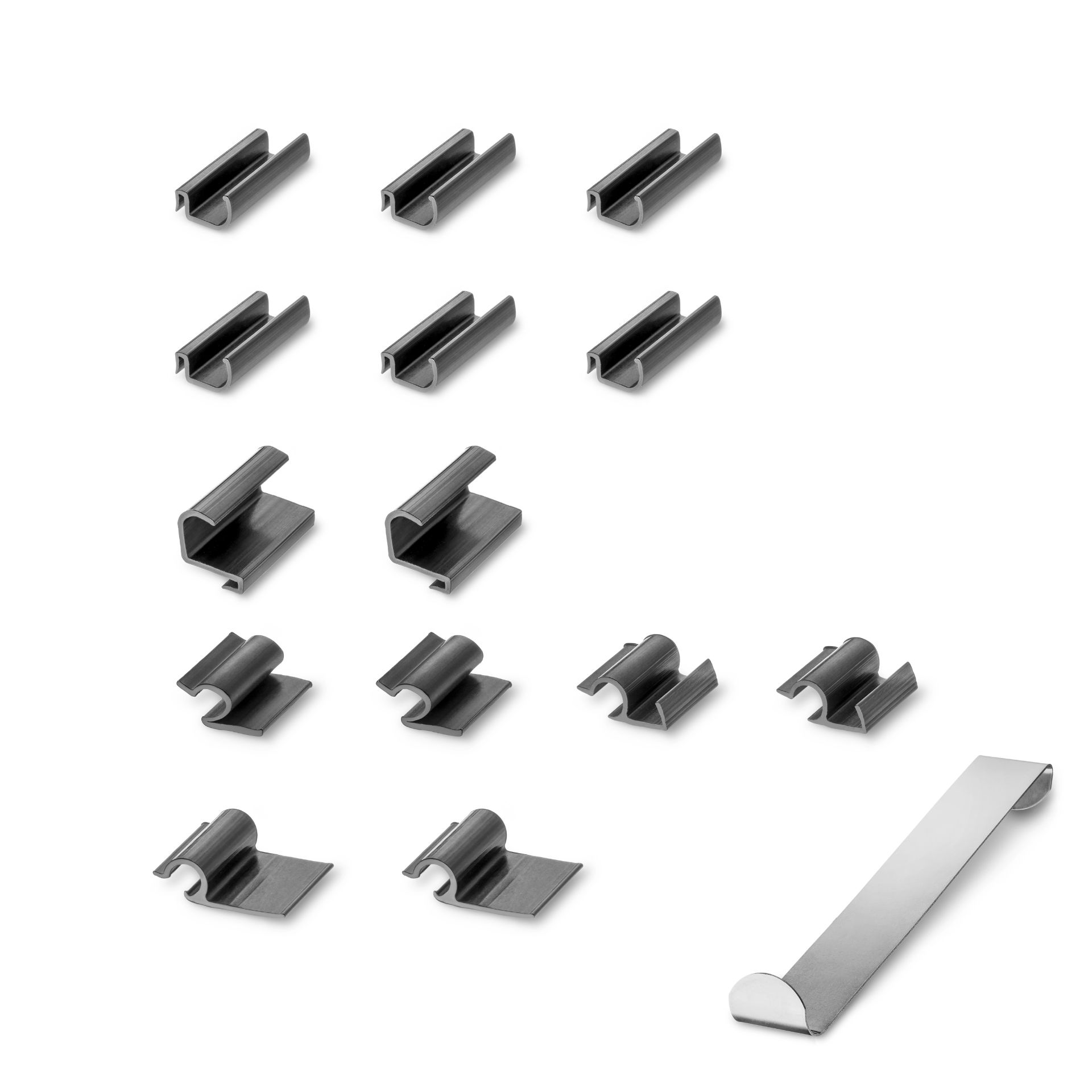 a holder set with installation aid for skoda kodiaq