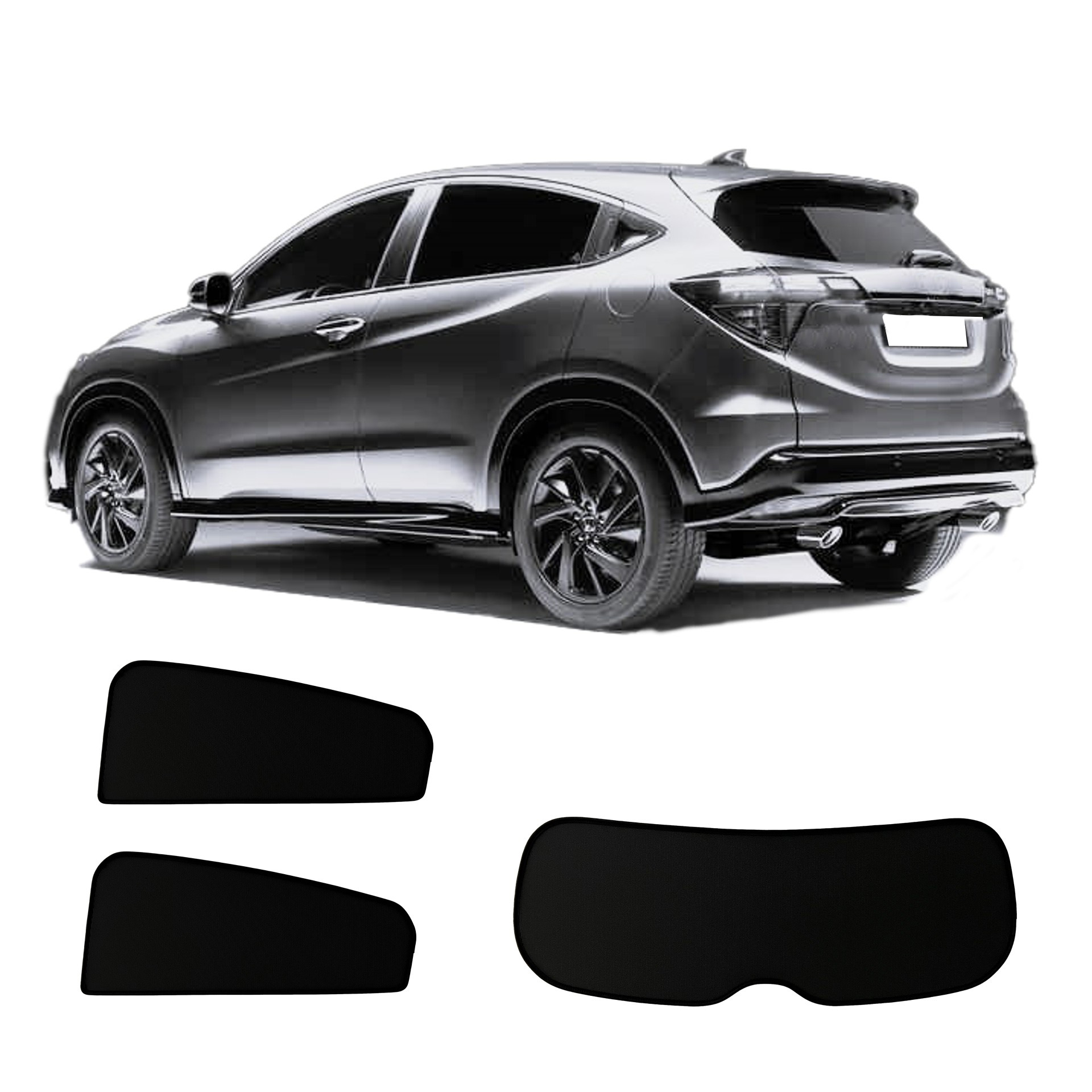 Honda HR-V sun protection Sonniboy 2015-2022 a Honda HRV with an AC set