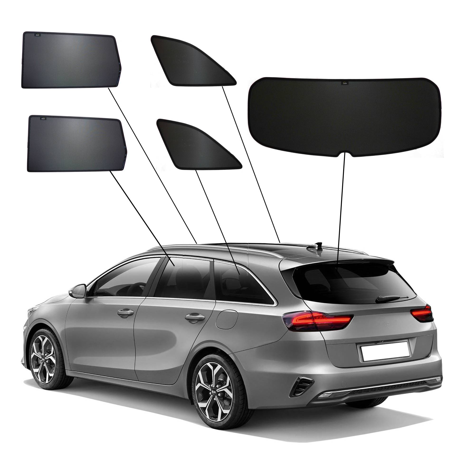 ein Kia Ceed mit einem ABC Set