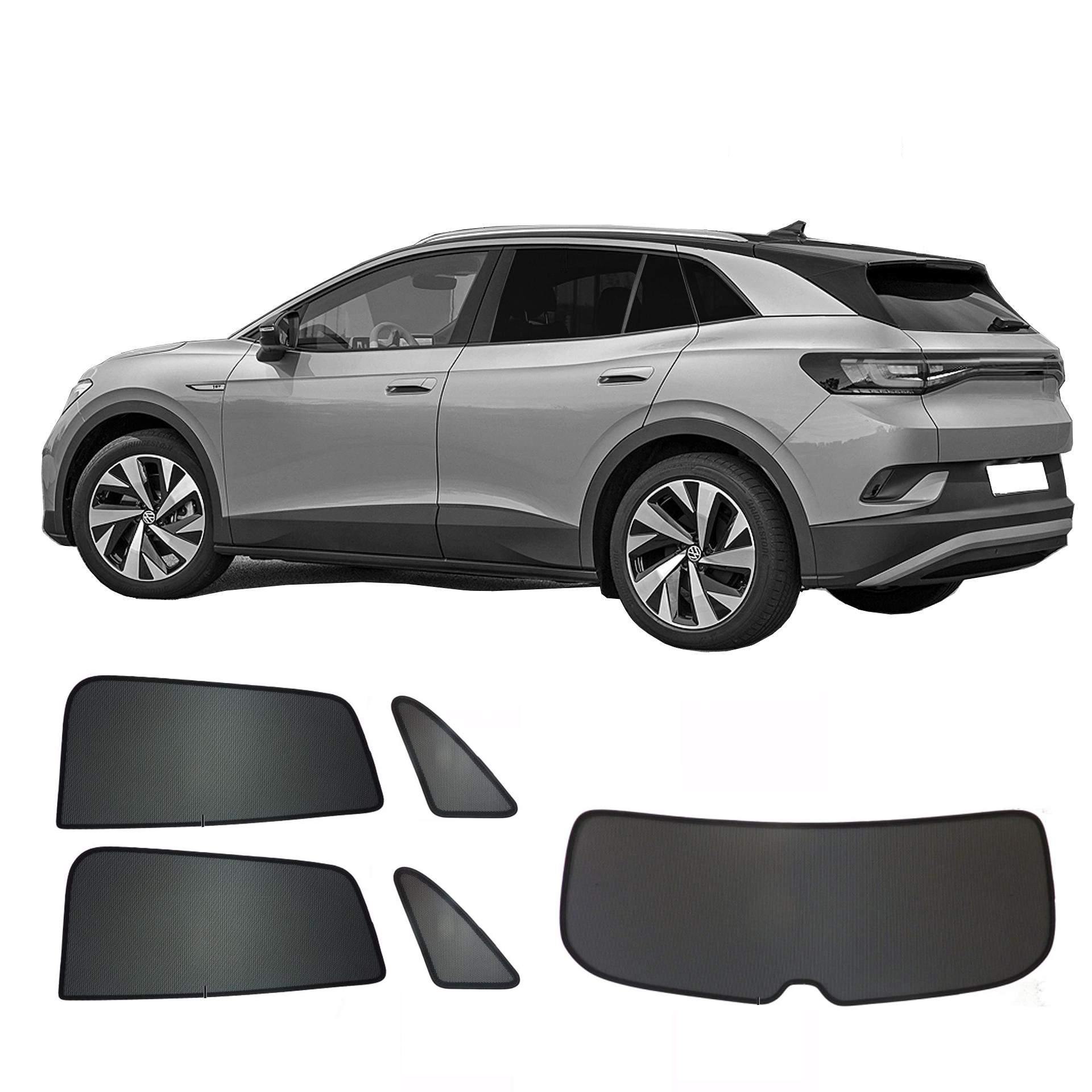 VW ID.4 Auto Sonnenschutz & Sichtschutz Sonniboy 2020- VW ID4 mit einem ABC Set