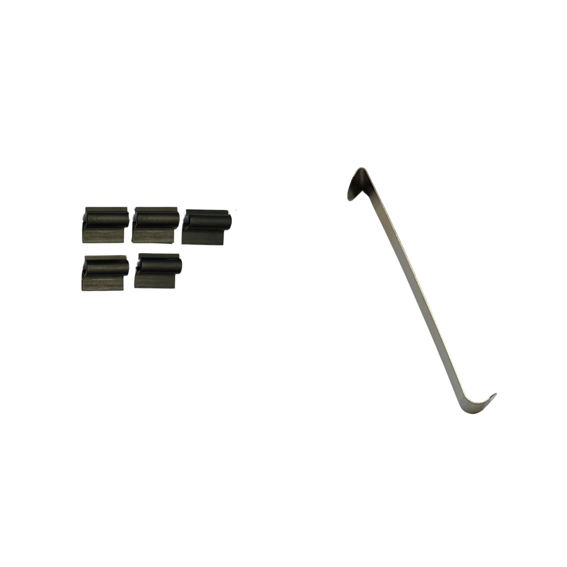 a holder set with installation aid for vw up