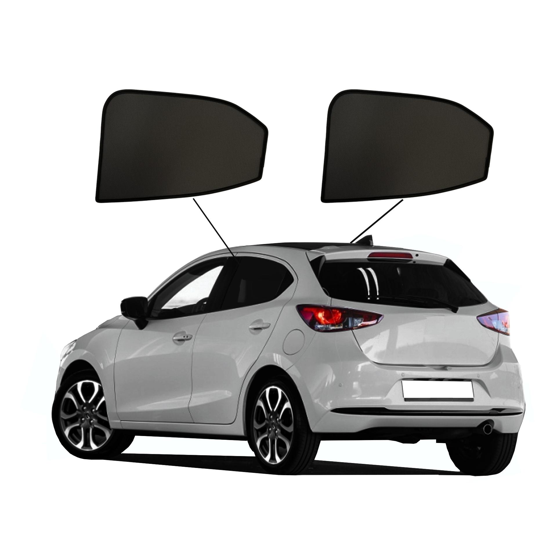 a Mazda 2 with an A set