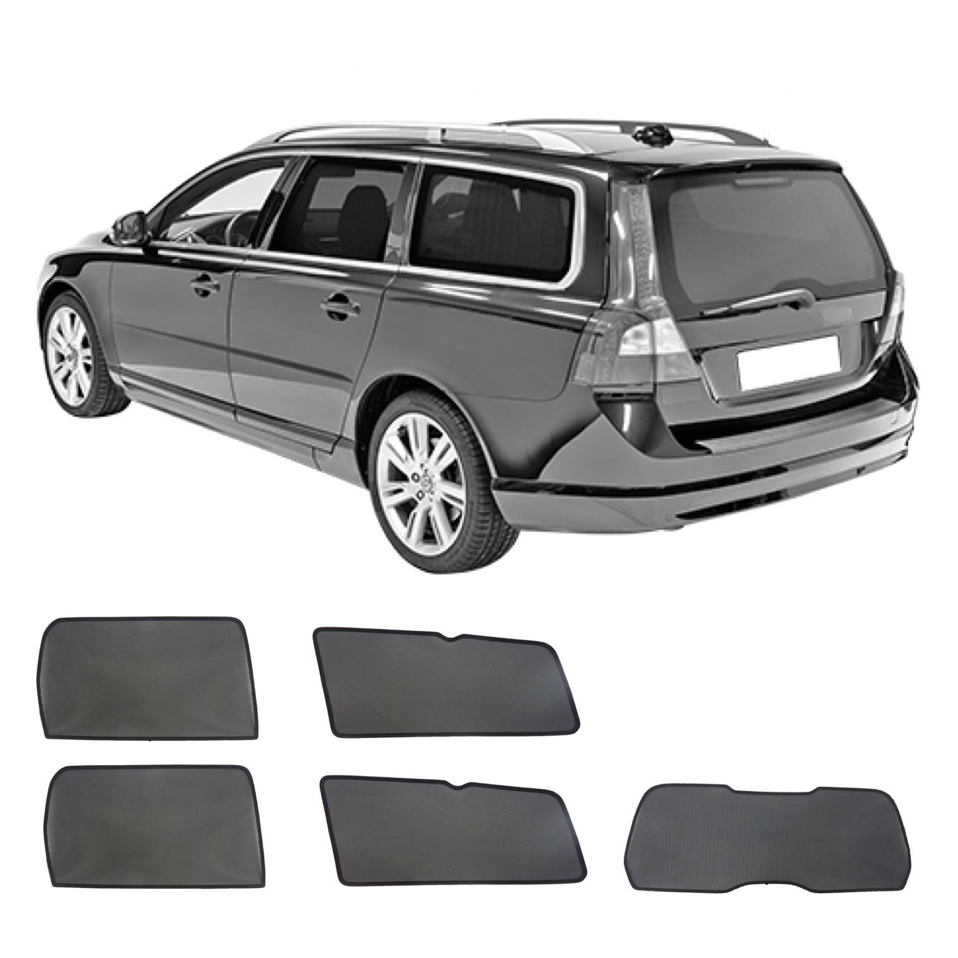 Volvo V70 XC70 III Sonnenschutz Sonniboy 2007-2016