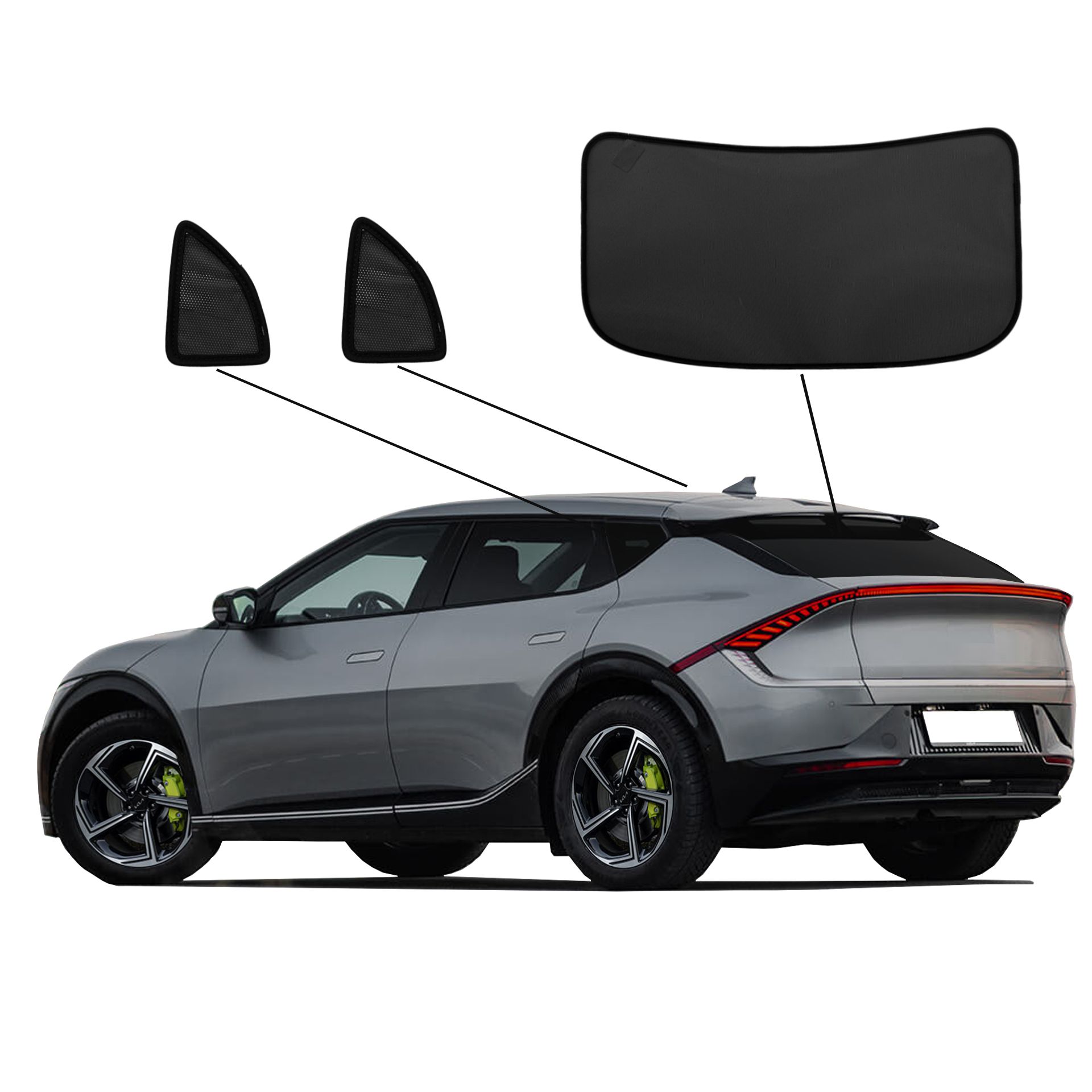 ein Kia EV6 mit einem BC Set