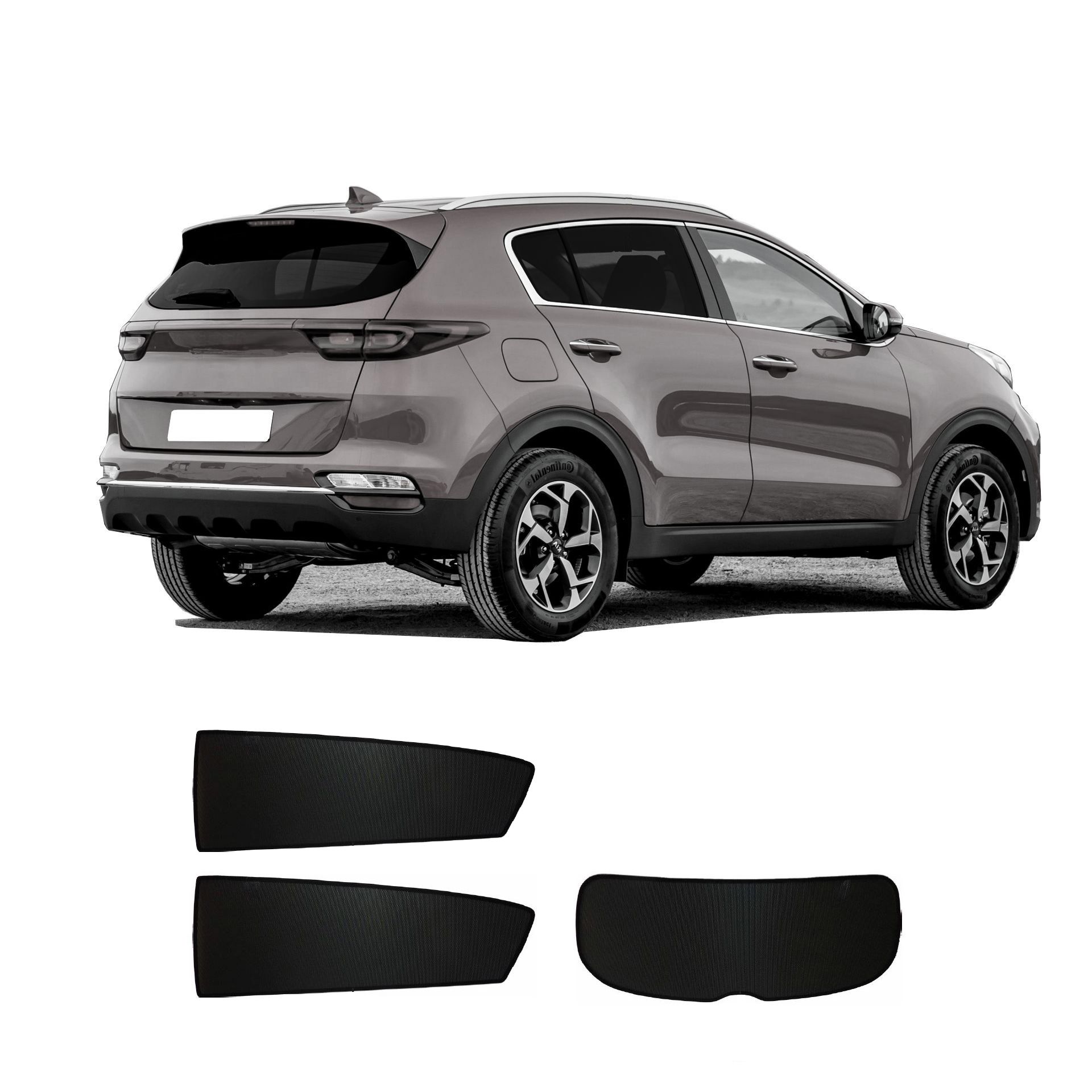 ein Kia Sportage mit einem AC Set
