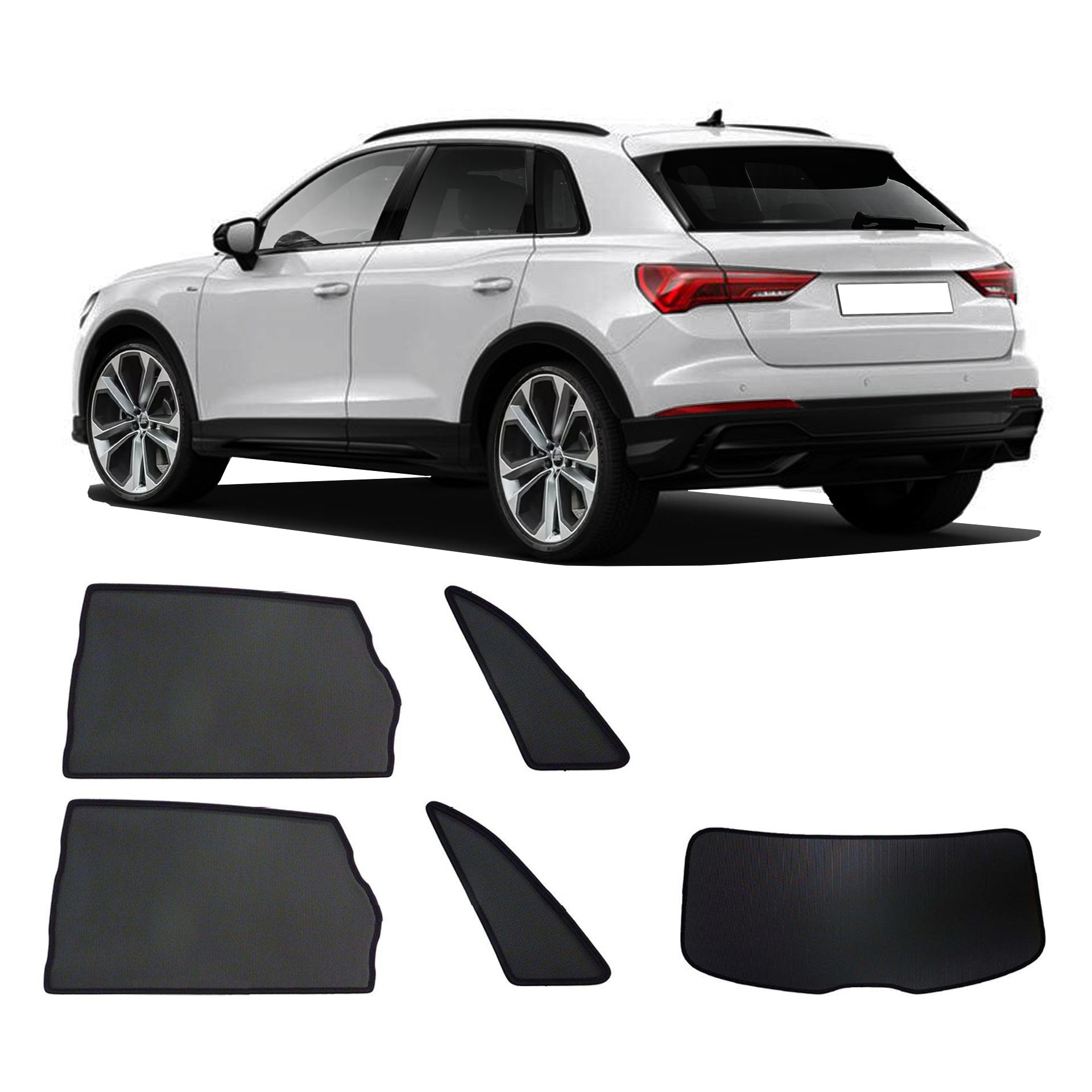 ein Audi Q3 mit einem ABC Set