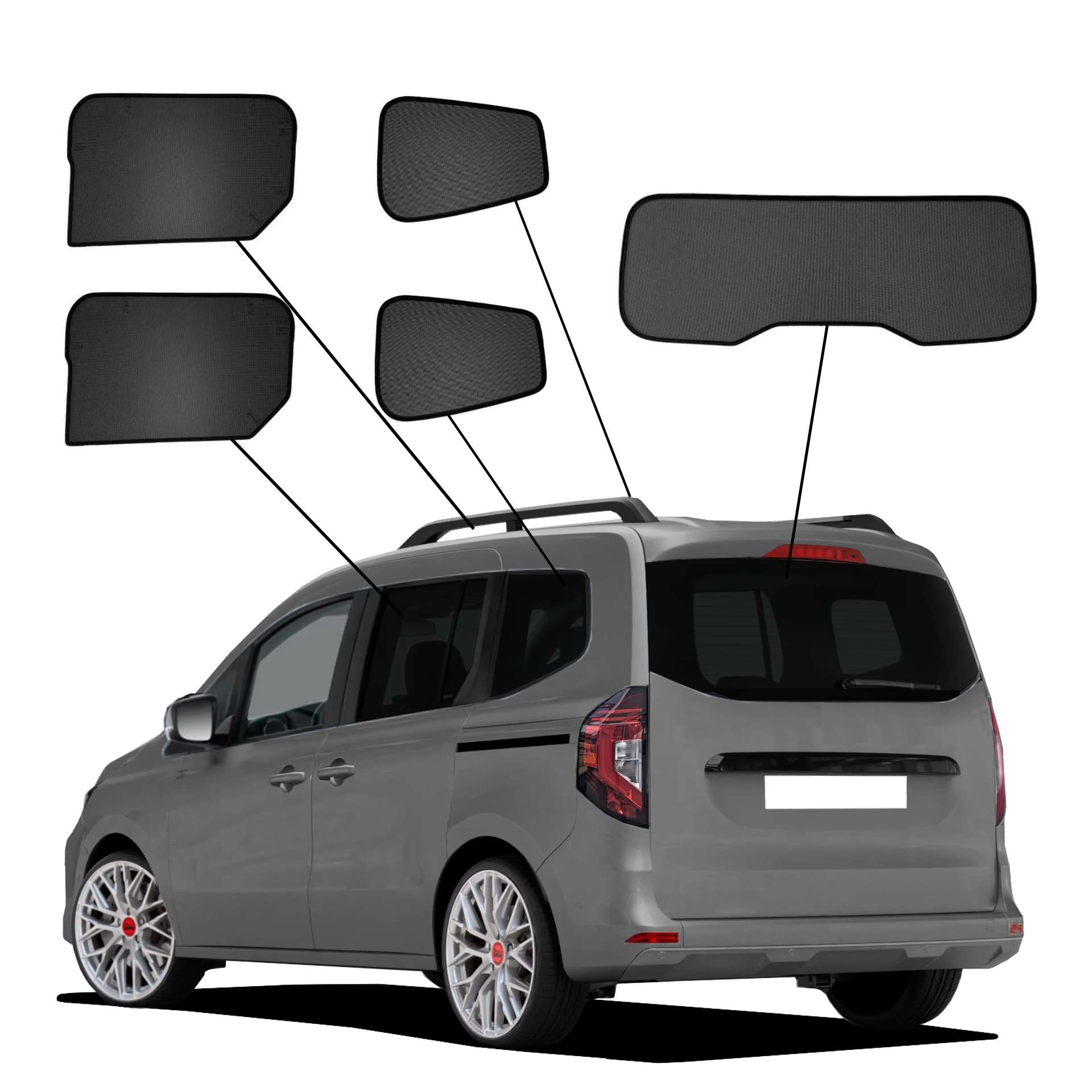 Nissan Townstar SunClip Auto Sonnenschutz & Sichtschutz 2021- Nissan Townstar SunClip Auto Sonnenschutz & Sichtschutz 2021-