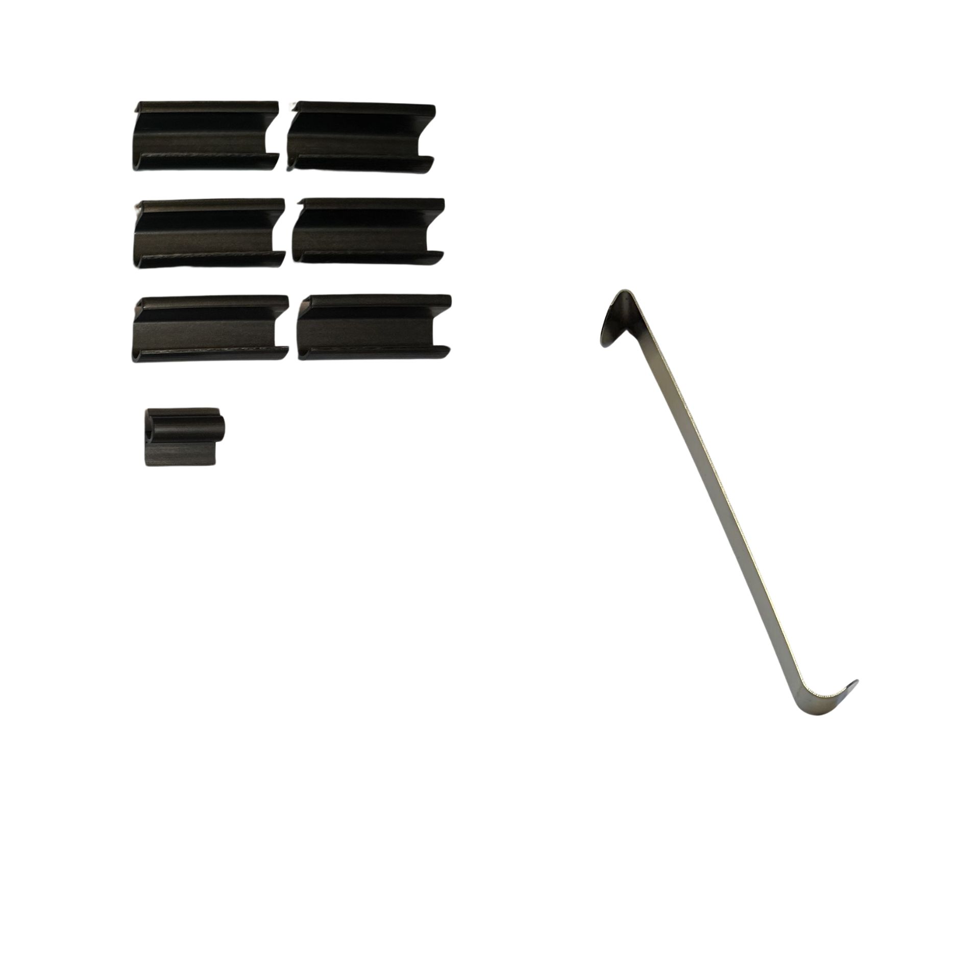 a holder set with installation aid for audi Q4 etron