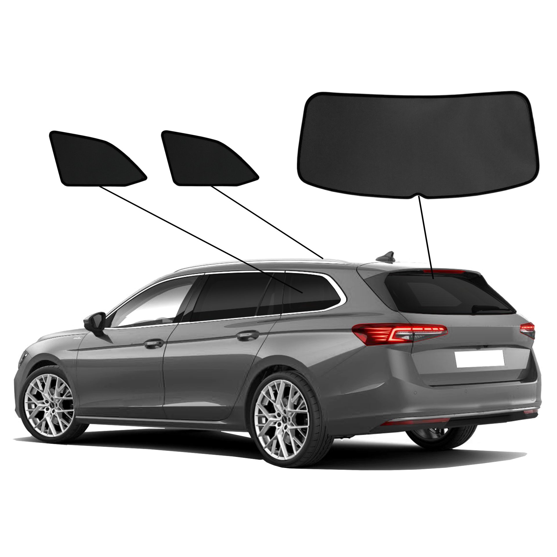a Skoda Superb 4 with a BC set