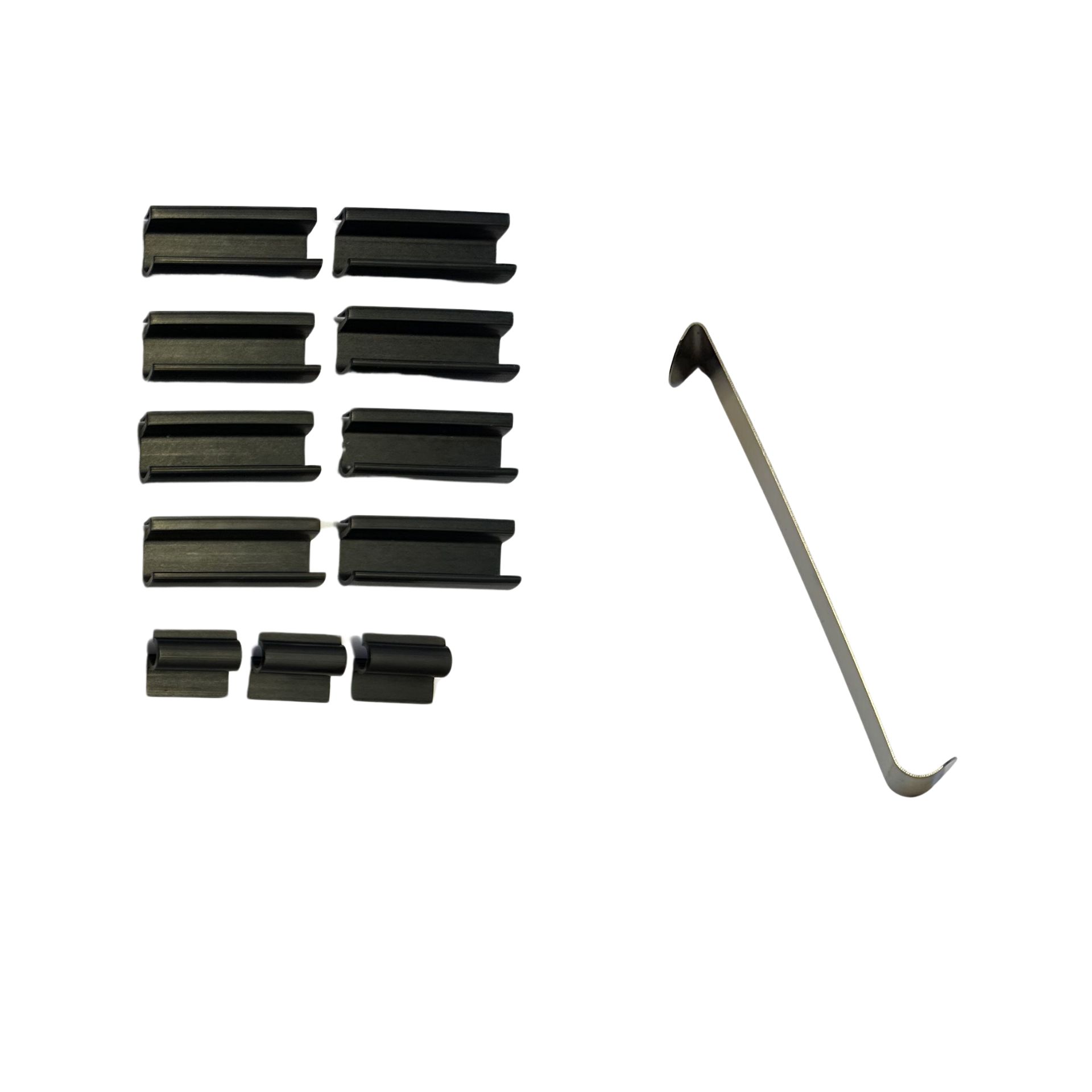 a holder set with installation aid for skoda citigo, vw up and seat mii