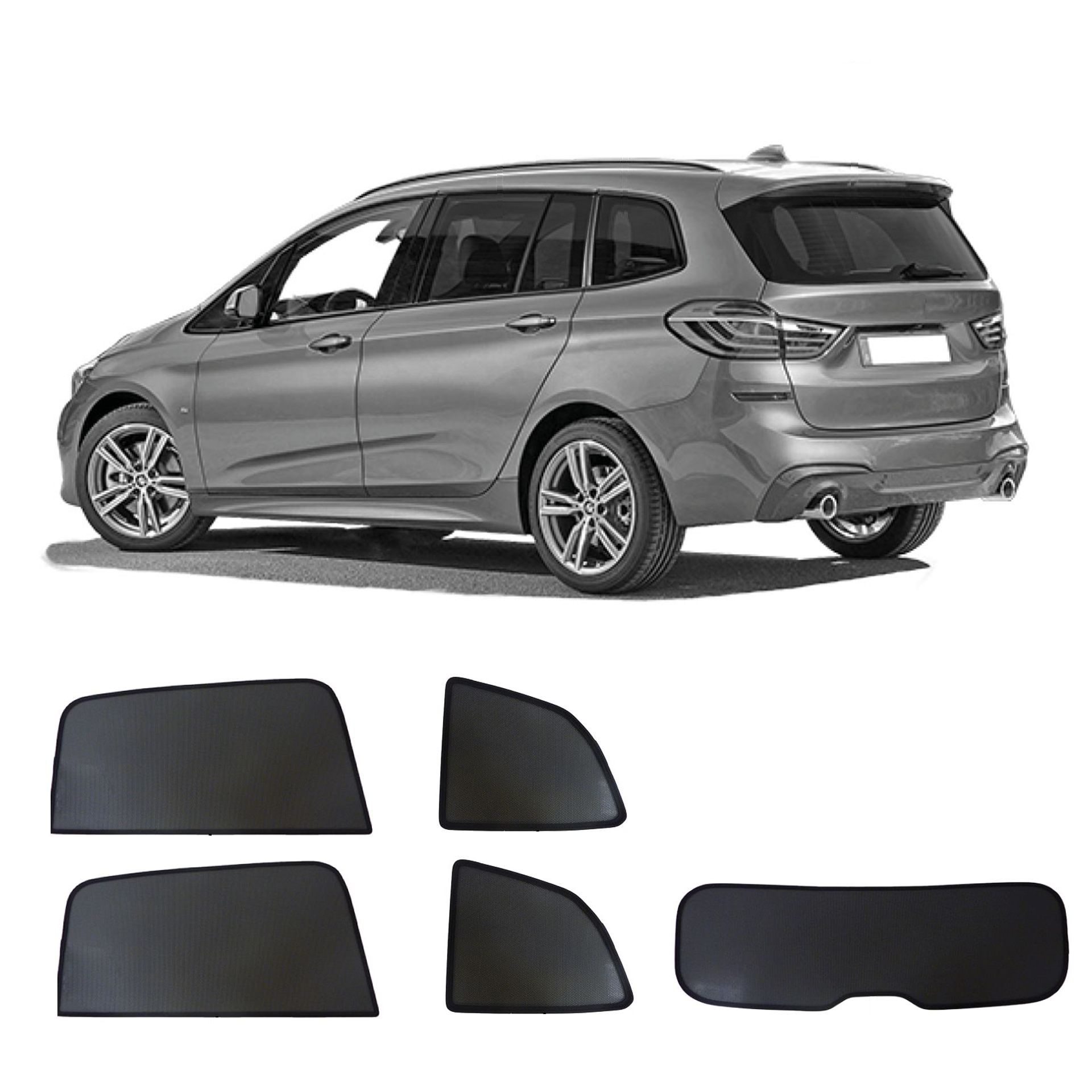 ein 2er BMW Gran Tourer mit einem ABC Set