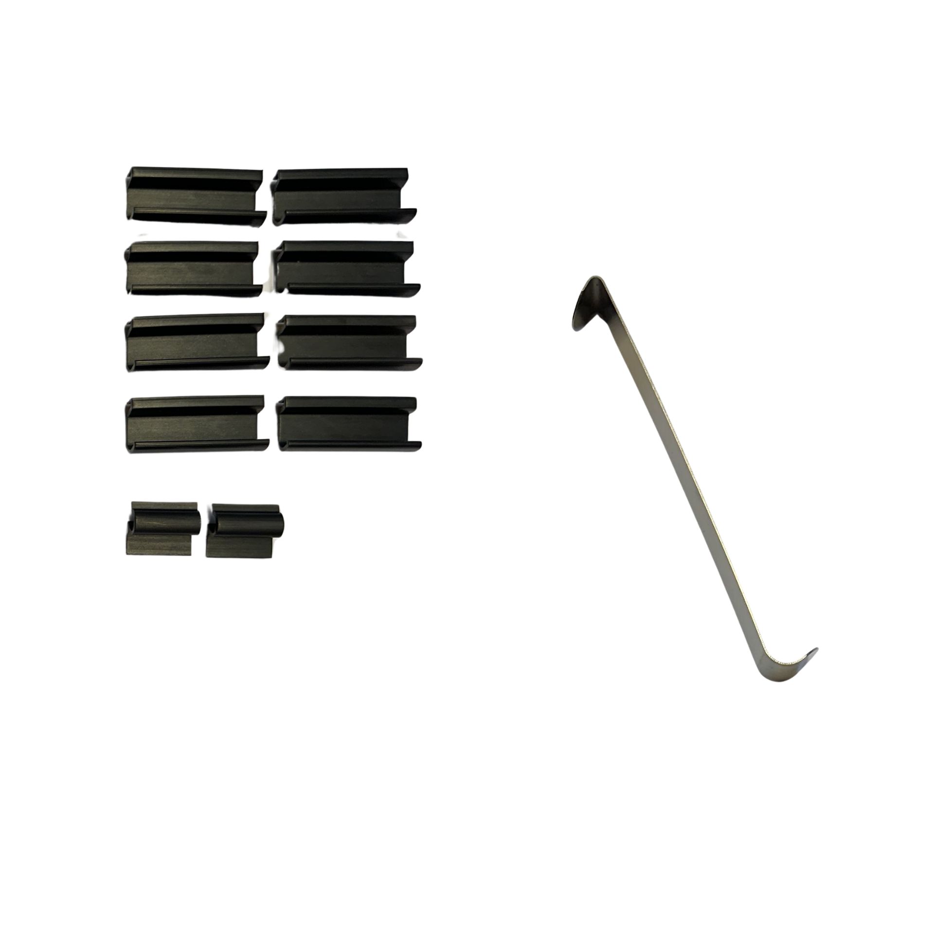 a holder set with installation aid for Mercedes B-class