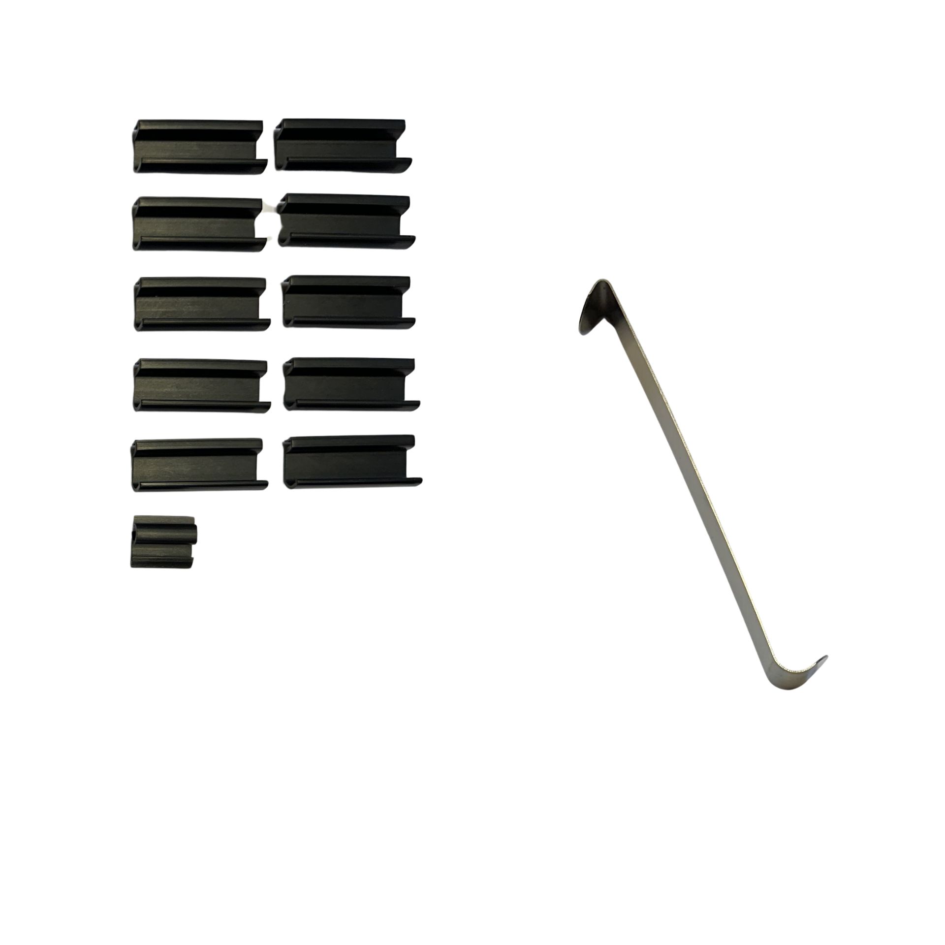 a holder set with installation aid for VW Sharan 2 or Seat Alhambra