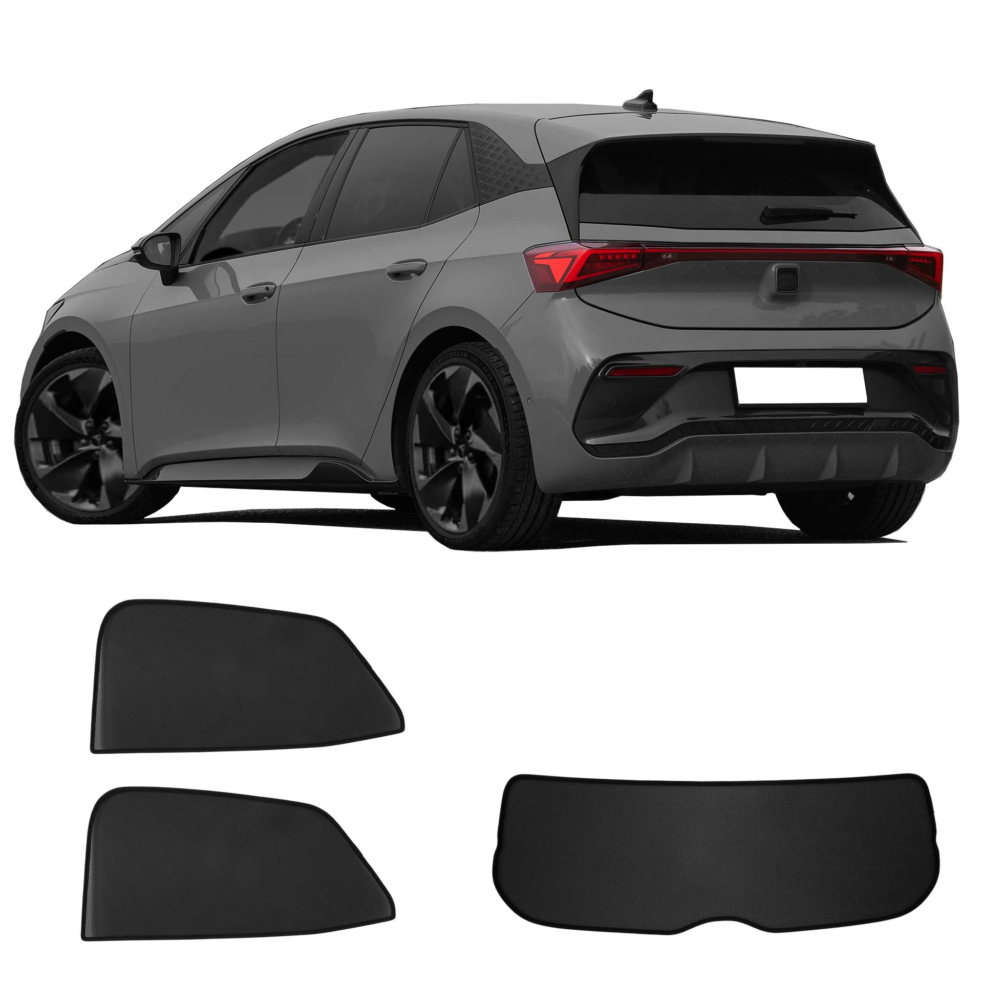 ein Cupra Born mit einem AC Set