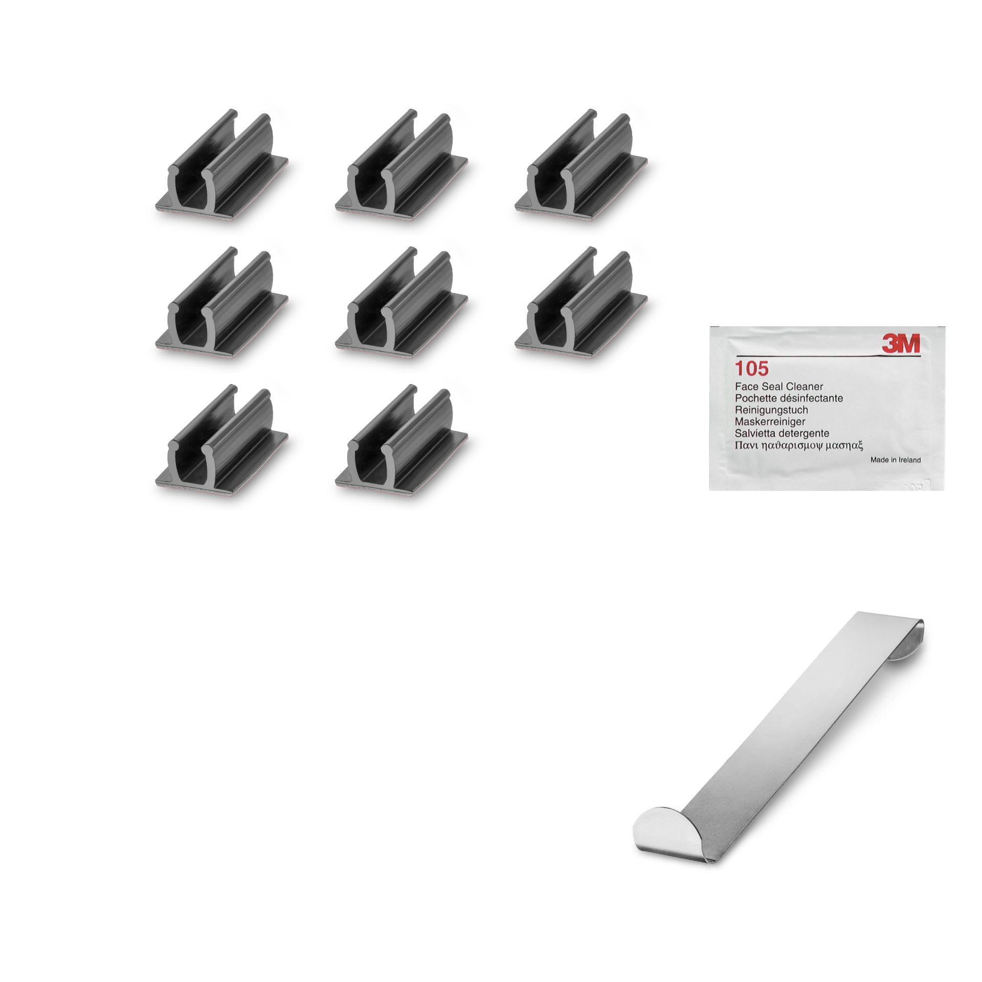 ein Halterset mit Einbauhilfe für Audi Q3