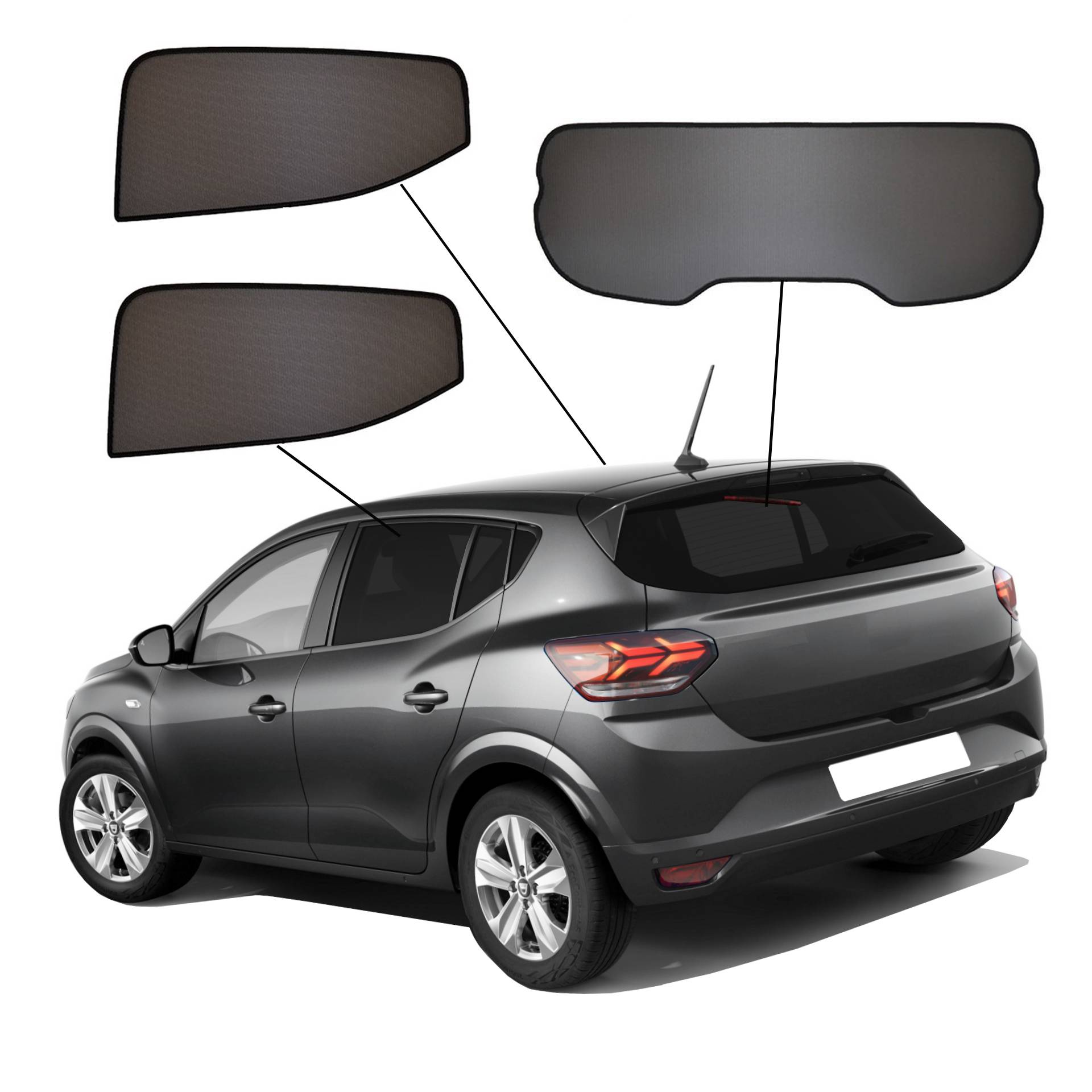 ein dacia Sandero 3 mit einem AC Set