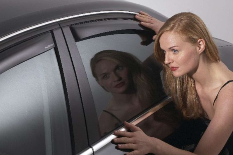 ClimAir Windabweiser Für Skoda Kamiq 2019 - Rauchgrau & Einfache Montage